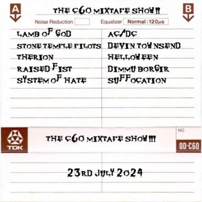The C60 Mixtape Show 23rd July 2024
