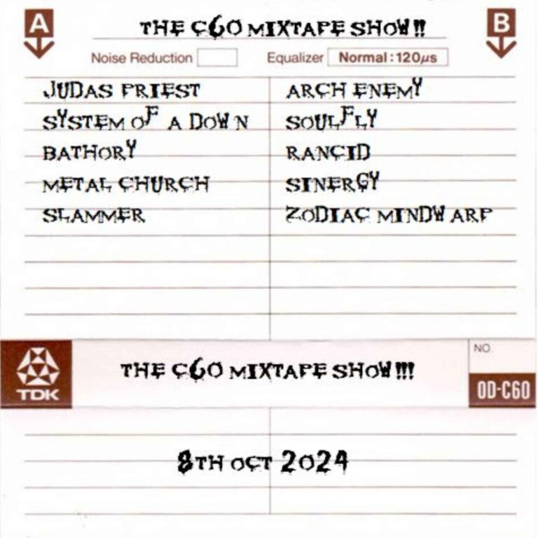 The C60 Mixtape Show 8th October 2024