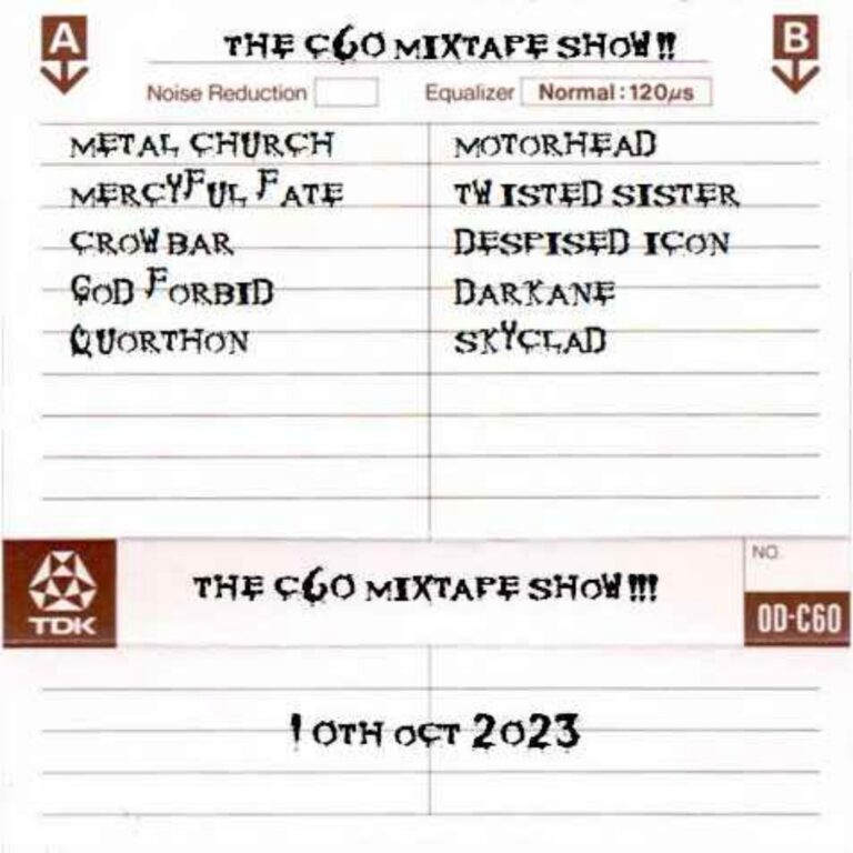 The C60 Mixtape Show 15th October 2024