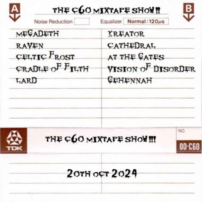 The C60 Mixtape Show 22nd October 2024