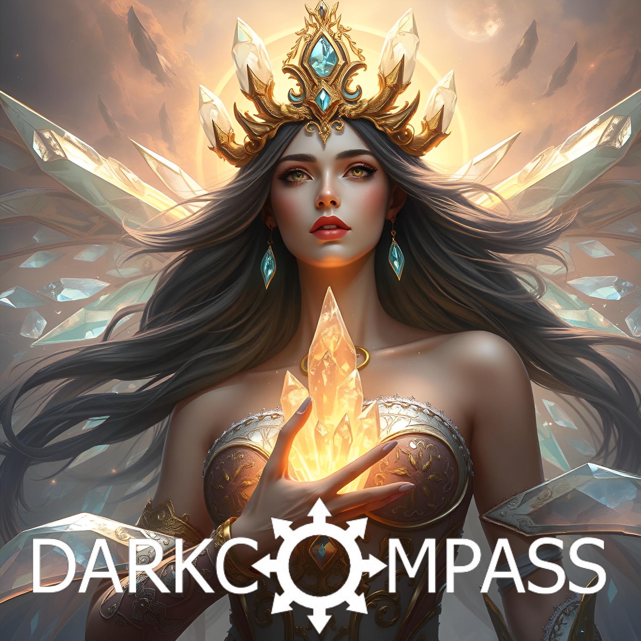 Queen Crystal, DarkCompass with Ro